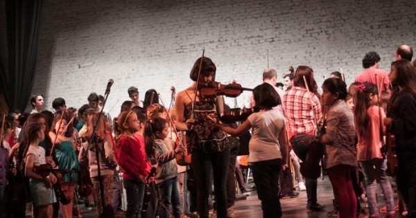 Cultura para incluir: mil chicos ya integran la Orquesta Infanto Juvenil