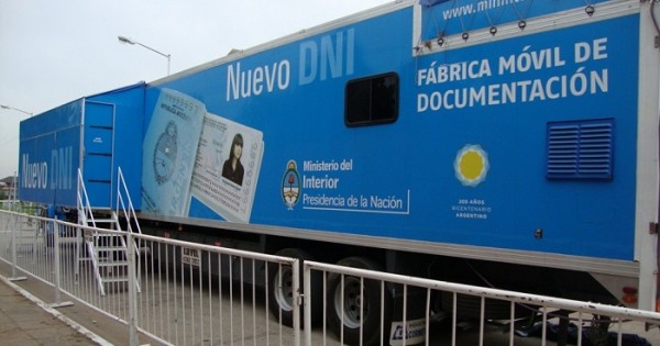 Las oficinas móviles para tramitar el DNI llegan a Mar del Plata