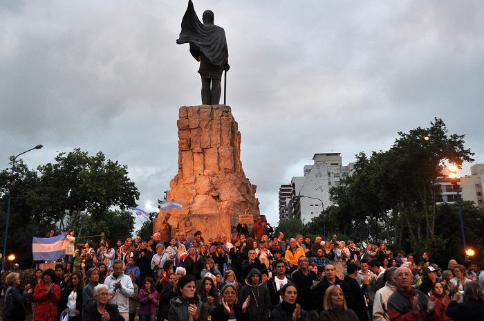 Miles de personas se movilizaron por la muerte de Nisman