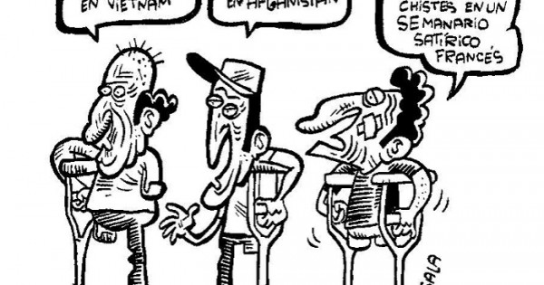 “Aguante Charlie Hebdo y el humor”