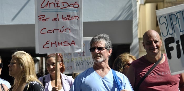 Emhsa: el próximo miércoles, manifestación frente a PAMI