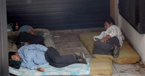 En Mar del Plata, 280 personas duermen en la calle