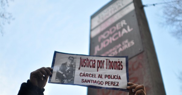 Thomás Pérez: imputaron al policía por homicidio agravado