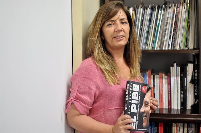 Gabriela Cerruti presenta “El Pibe”, sobre la vida de Macri