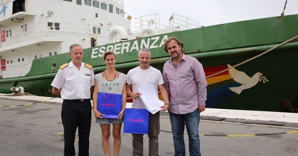“Esperanza”, un buque de Greenpeace de “interés turístico”