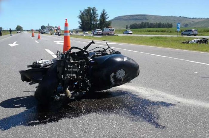 Murió el otro motociclista que se accidentó en la Ruta 226