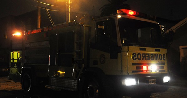 Se incendió una casa en Jara y Almafuerte: no hubo heridos