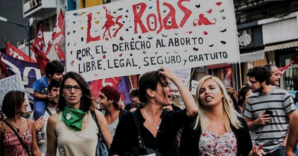 Las Rojas, en Mar del Plata y el país por el derecho al aborto