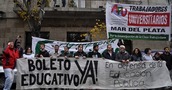 Boleto universitario: la FUM espera una reunión con Vidal