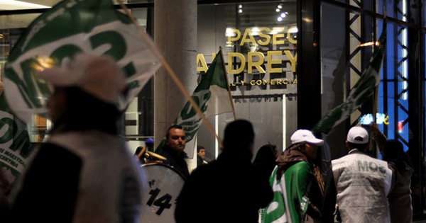 Trabajadores de limpieza protestaron contra Aldrey Iglesias