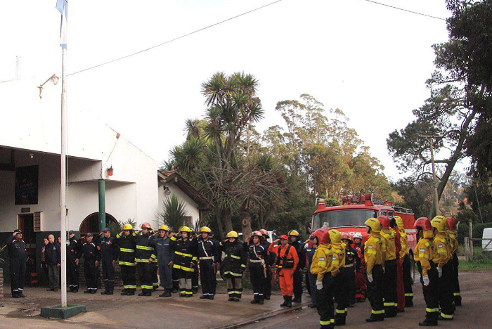 Los bomberos de Sierra de los Padres celebran sus 40 años