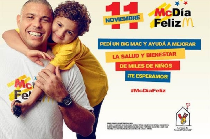 El viernes 11 de noviembre llega una nueva edición del McDía Feliz