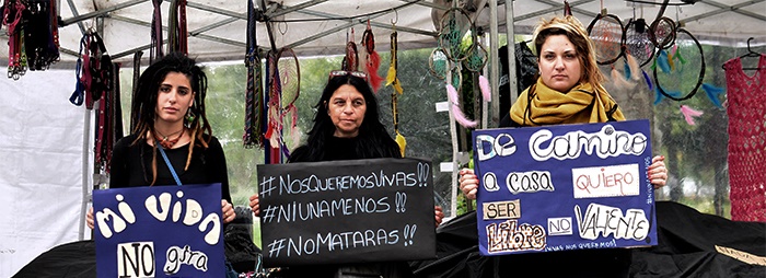 #NiUnaMenos: miércoles de luto, mujeres en lucha y de paro