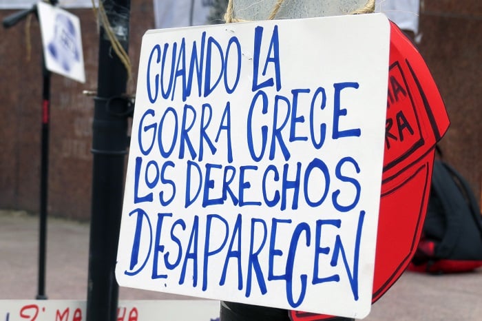 Marcha de la Gorra: voces contra la violencia policial e institucional
