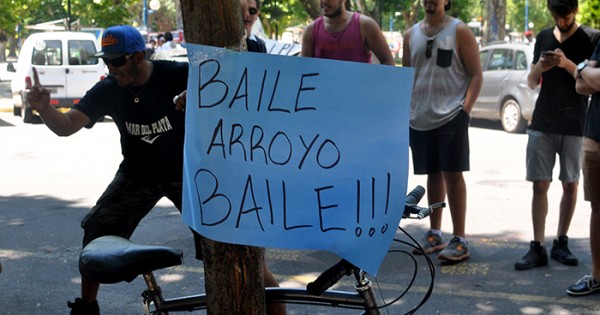 Jóvenes contra la prohibición: “Baile, Arroyo, baile”