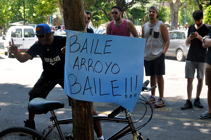 Jóvenes contra la prohibición: “Baile, Arroyo, baile”