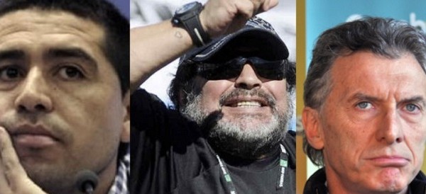 Esperan a Riquelme, Maradona y Macri para el Superclásico