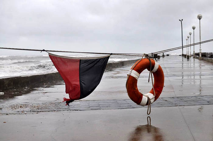 Los números del violento temporal en Mar del Plata