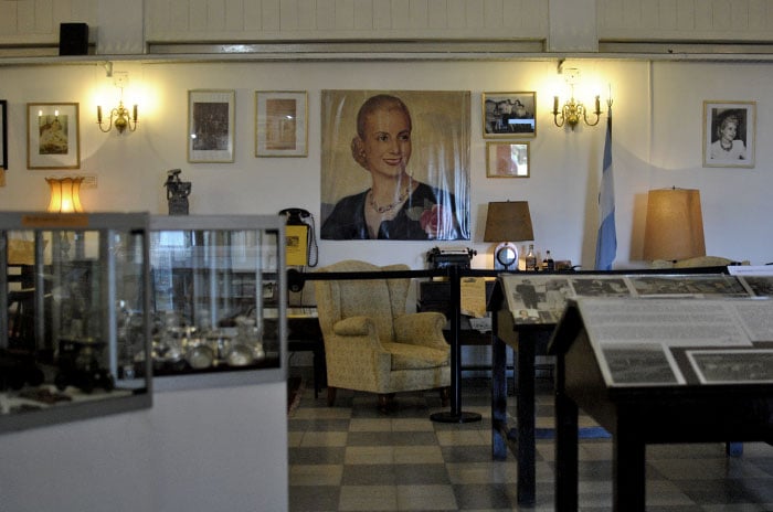 Museo Eva Perón: jirones de su vida, a minutos de Mar del Plata