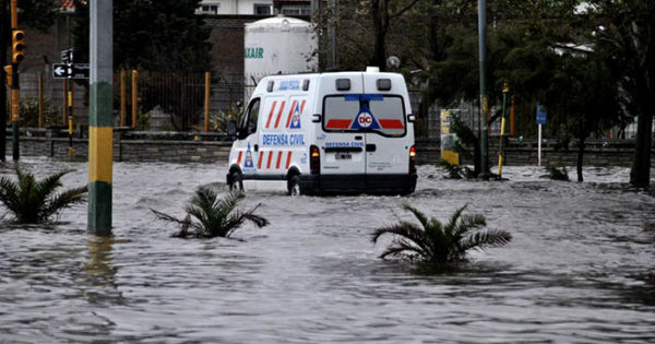 Diluvio en Mar del Plata: cayeron más de 130 milímetros