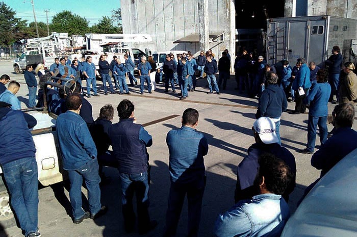 EDEA: trabajadores denuncian retiro de material y vehículos