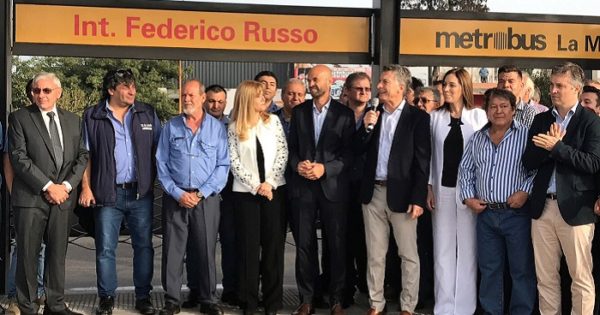 Macri ratificó la llegada del metrobus a Mar del Plata