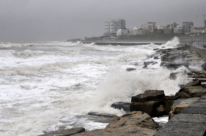 Pronóstico: emiten un alerta por fuertes vientos para fin de semana en Mar del Plata
