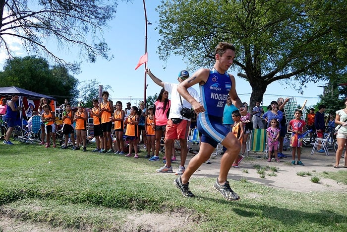 Agustín Noguera se prepara para los Juegos Olímpicos de la Juventud