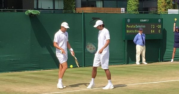 Wimbledon: Zeballos, eliminado también en dobles