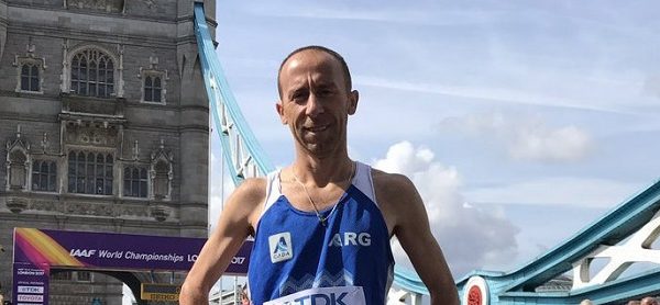 Londres 2017: Mastromarino no pudo terminar la maratón