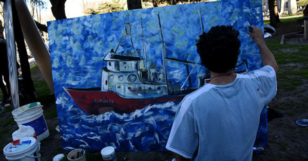 A cuatro meses del Repunte, un mural en homenaje a las víctimas