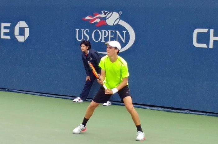 Grassi Mazzuchi, eliminado del US Open Junior