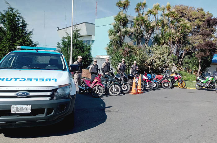 En una mañana, secuestraron nueve motos en el Puerto