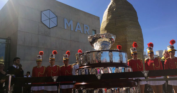 La Copa Davis brilló en Mar del Plata