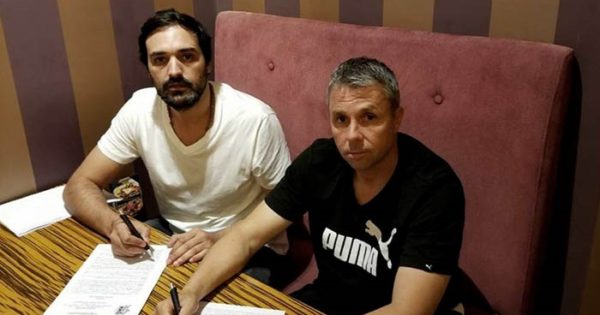 Gustavo Álvarez firmó y ya es el técnico de Aldosivi