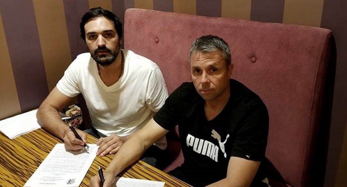 Gustavo Álvarez firmó y ya es el técnico de Aldosivi