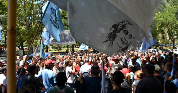 Una semana después, otra protesta del Movimiento Atahualpa