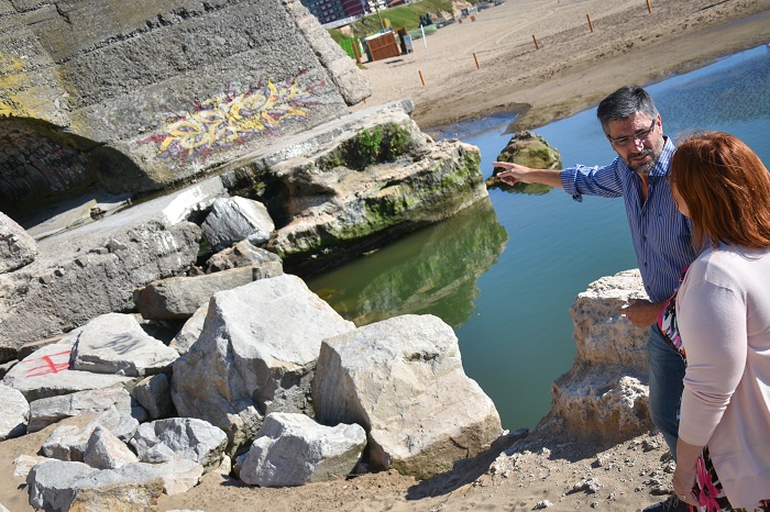 Proponen sistema de drenaje para evitar contaminación en las playas