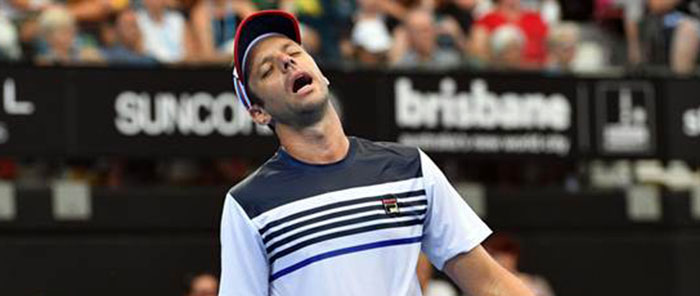 Zeballos, eliminado de Auckland, ya tiene rival en el Australian Open