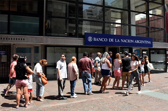 El paro en el Banco Nación se extenderá durante todo el lunes