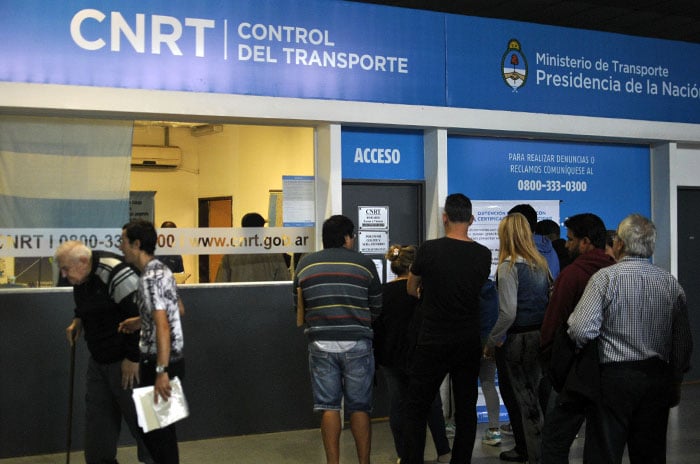 Transporte: la CNRT triplicó los controles en el fin de semana largo