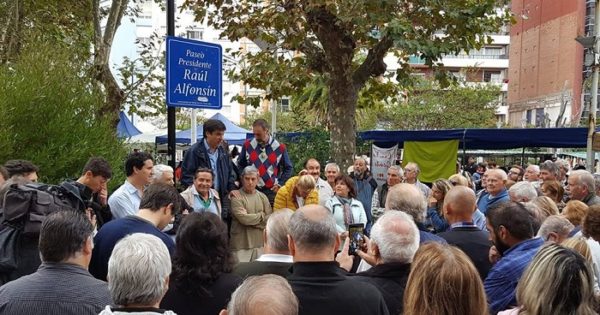 Homenaje a Raúl Alfonsín: “Su figura se engrandece día tras día”