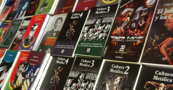 Llega la 5°edición de la “Feria del libro heavy” en Mar del Plata