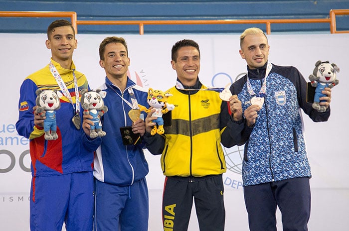 Juegos Odesur: Agustín Farah se colgó la de bronce en karate
