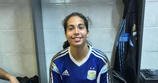 Brenda Pereira, a los Odesur con la Selección femenina de fútbol