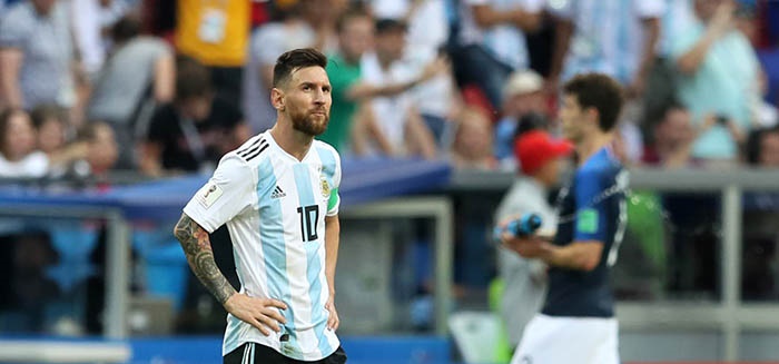 Argentina perdió con Francia y quedó eliminada del Mundial