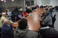 Seguridad: reunión con taxistas y denuncias de la oposición
