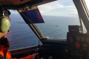 Naufragó un buque marplatense: rescataron a los ocho tripulantes