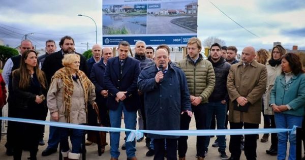 Inauguraron obras de asfalto en Faro Norte