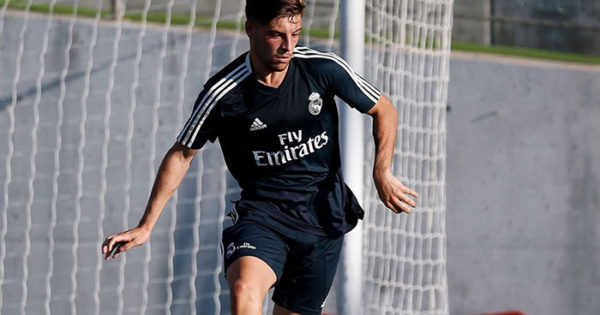 “Franchu” Feuillassier, otra vez de pretemporada con el Real Madrid